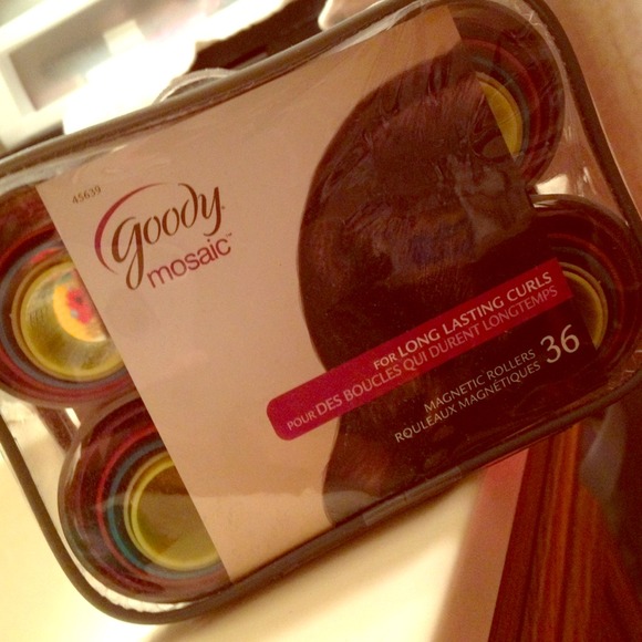 Goody Mosiac magnetic hair rollers