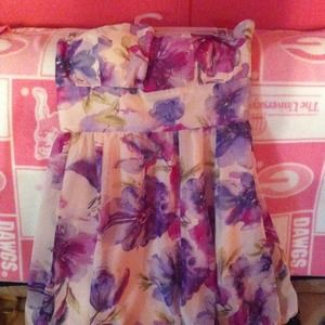 Strapless summer dress!