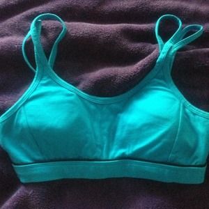 Blue Sports Bra