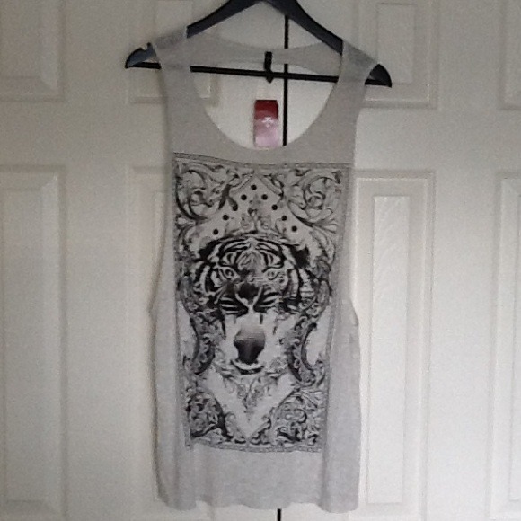 Tank Top Studded Tee