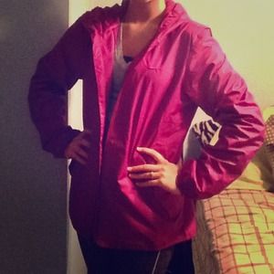 Purple Nike windbreaker