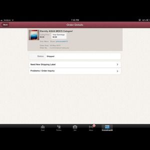 Proof of order shipped