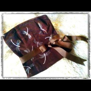 NOTICE dragonfly strapless top!