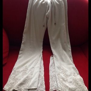 Sold Nude drawstring pants
