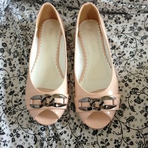 Light Pink open toe flat