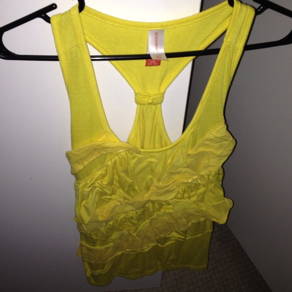 Yellow tank