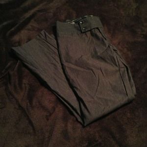 Dark grey dress pants