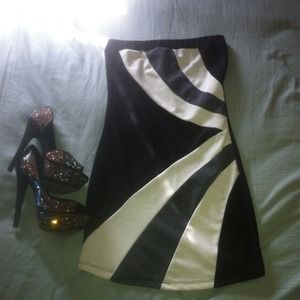 🚫Traded🚫with @guera07 Strapless dress