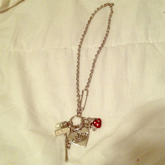 🚫TRADED🚫 Silver juicy couture necklace