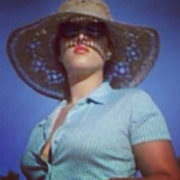 Jcrew floppy straw sun hat - Picture 1 of 4
