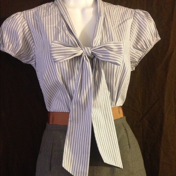 The Limited // Oxford sailor top
