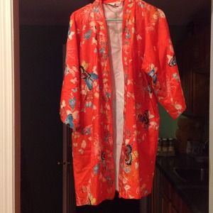 REDUCED!!!!! Silk robe