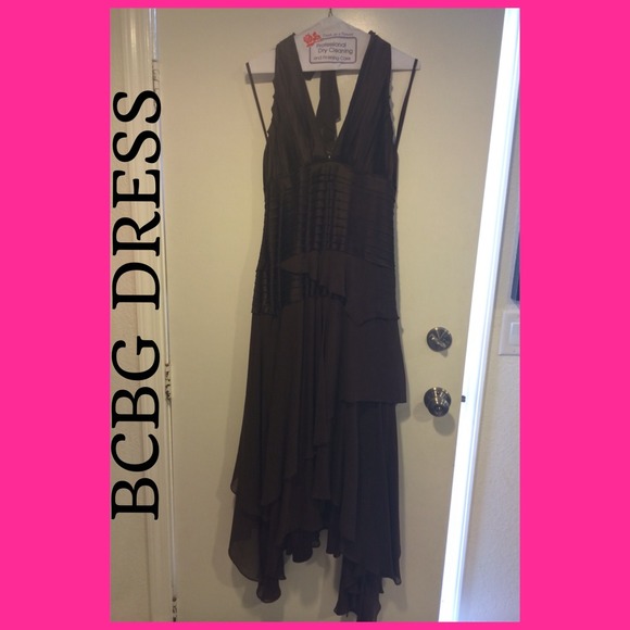 Halter BCBG beautiful cocktail evening dress!