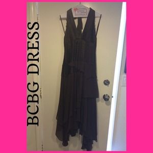 Halter BCBG beautiful cocktail evening dress!