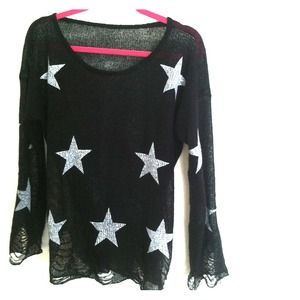 🌟 Inspired wildfox Lennon star sweater