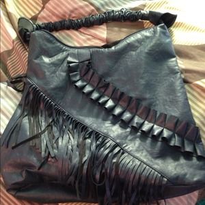 Navy purse