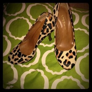 BCBG Cheetah Print Pumps
