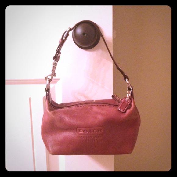 Authentic Coach brown leather purse