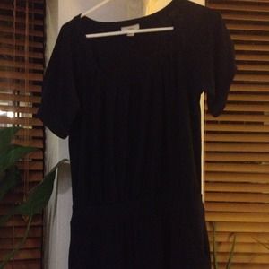Ann Taylor Loft Dark Navy Dress with Pockets
