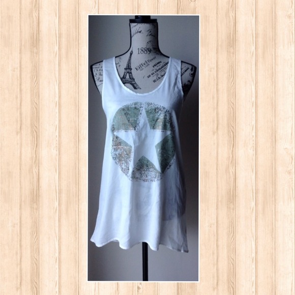 NWT High-Low Racerback Tank - Picture 4 of 6