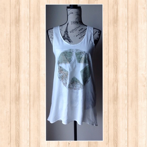 NWT High-Low Racerback Tank - Picture 6 of 6