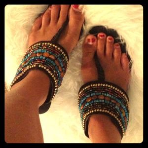 S🚫LD Tribal Sandals