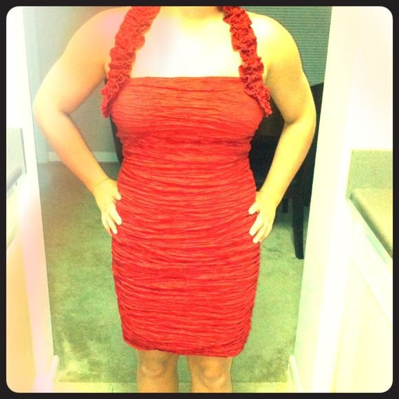 Candy apply red party dress!!!❤