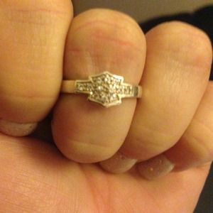 Harley Davidson ladies ring