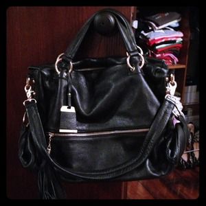 Leather satchel