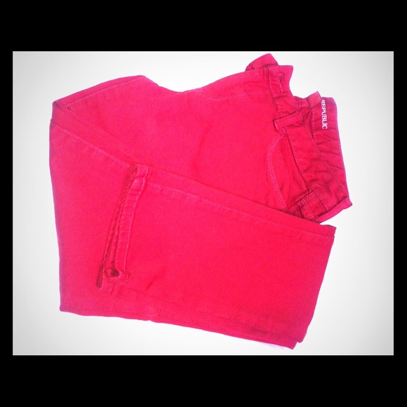 💲Reduced💲 red banana republic skinny jeans
