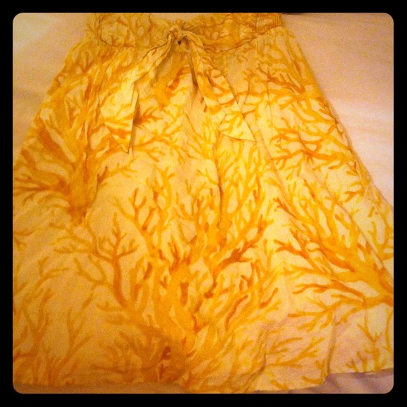 HD in Paris Coral print size 4 dress - Picture 1 of 3