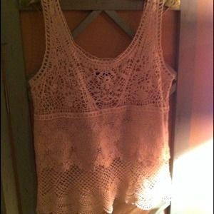 Crochet tank from American eagle