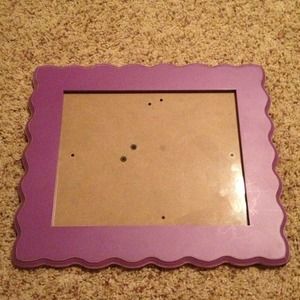 Purple picture frame