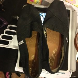 Black Toms worn twice. RESERVED