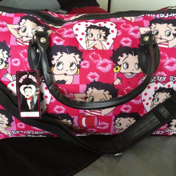 Betty Boop overnight bag