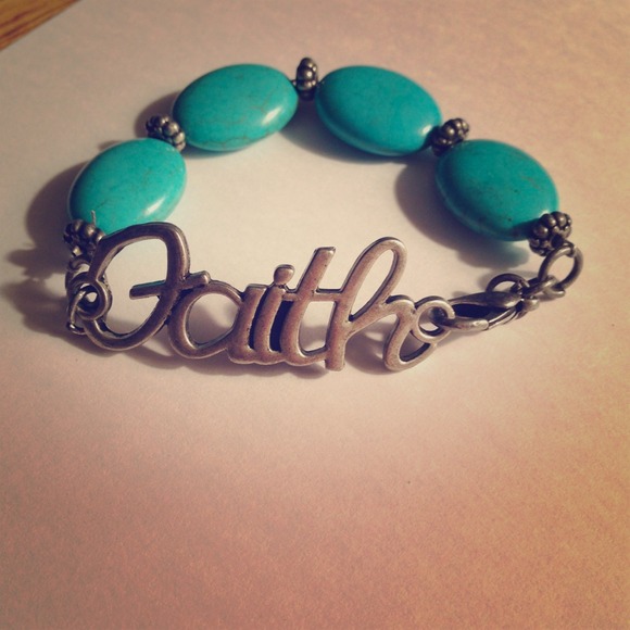 Faith children's bracelet