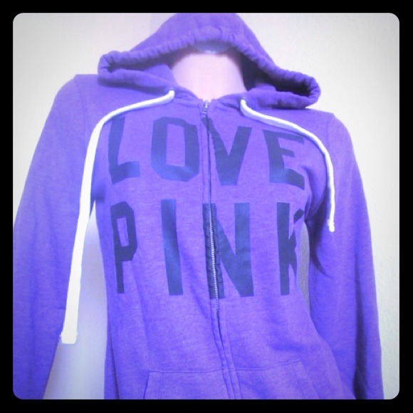 Victoria's Secret purple hoodie