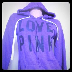 Victoria's Secret purple hoodie