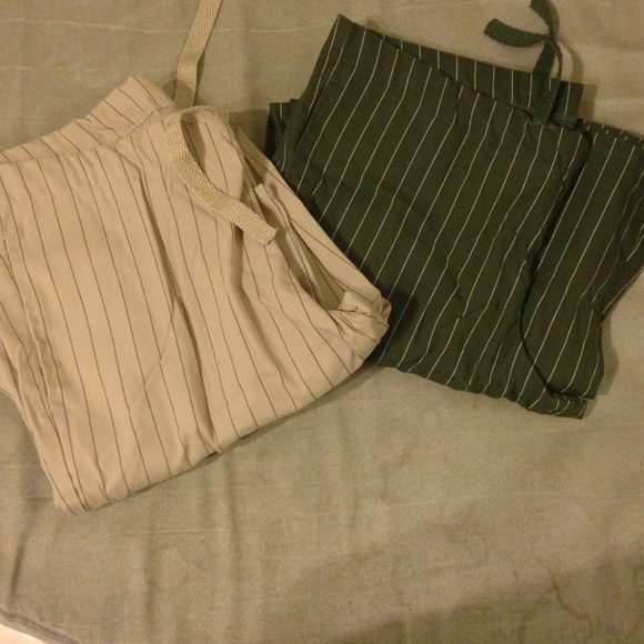 Super cute, dressier scrub pants.