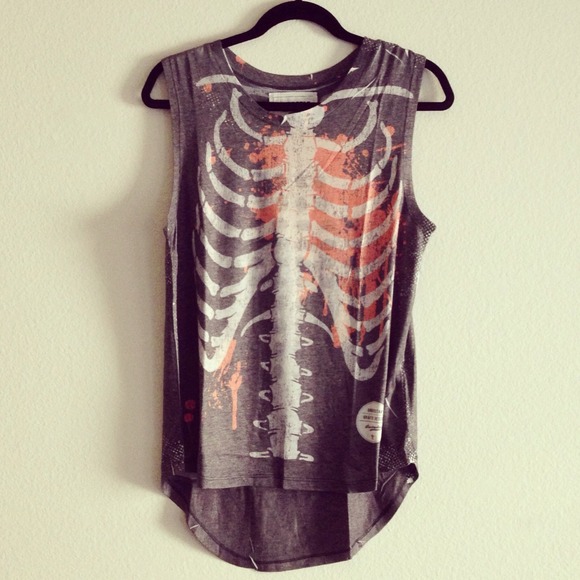 Tops - Rib cage tank - small