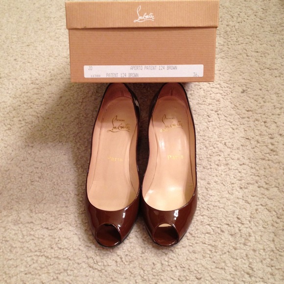 Authentic Christian Louboutin Jo - Brown - Picture 3 of 4