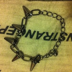 ☆Reduced!☆ Black spiked bracelet