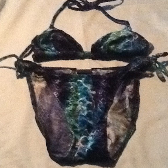Used velvet swimsuit
