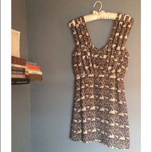 The Lake & Stars Double in Brass Strappy Dress