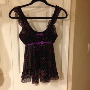 VS Balconette Baby Doll and panties set