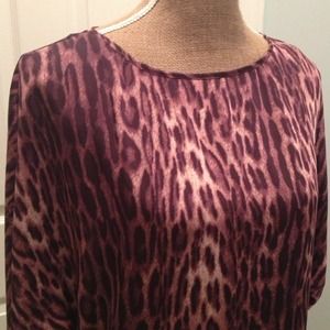 ⚡REDUCED⚡ Michael Kors leopard print top