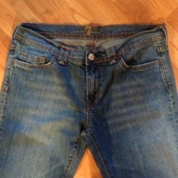SALE🌷SZ -30 W 7 for all MANKIND "ROCKER" JEANS - Picture 3 of 4