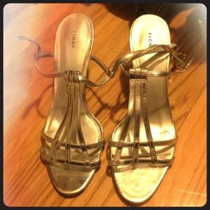 Strappy heels