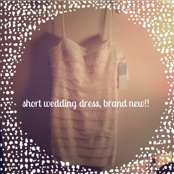 Cocktail or second wedding dress