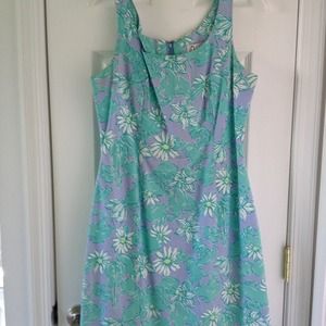 Lilly Pulitzer lobster-daisy dress (size 8)